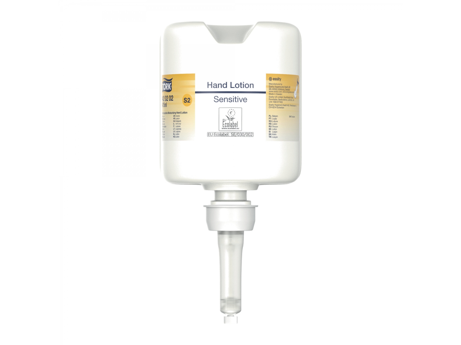 Balsam S2 TORK 420202 Do rąk i ciała delikatny do skóry wrażiwej 475ml